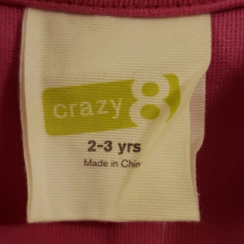 Crazy 8 Pink Jacket NWT
